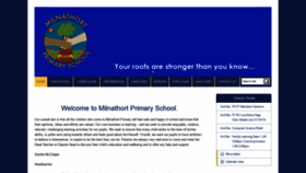 What Milnathortprimaryschool.org.uk website looked like in 2019 (4 years ago)