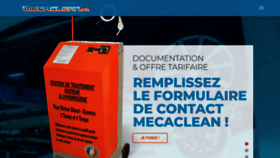 What Mecaclean.fr website looked like in 2019 (4 years ago)