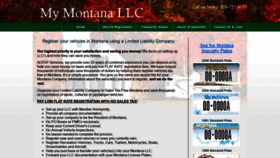 What Mymontanallc.com website looked like in 2019 (4 years ago)