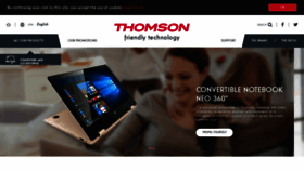 What Mythomson.com website looked like in 2019 (4 years ago)