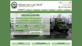 What Movingservicesinc.com website looked like in 2019 (4 years ago)