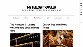 What Myfellowtraveler.com website looked like in 2019 (4 years ago)
