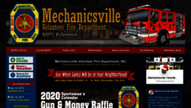 What Mvfd.com website looked like in 2019 (4 years ago)