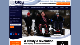 What Mybility.co.uk website looked like in 2019 (4 years ago)