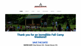 What Metropolisofbostoncamp.org website looked like in 2019 (4 years ago)