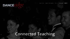 What Mydanceedge.com website looked like in 2019 (4 years ago)