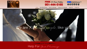 What Marriagehotline911.com website looked like in 2019 (4 years ago)