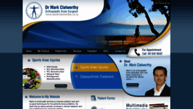 What Markclatworthy.co.nz website looked like in 2019 (4 years ago)