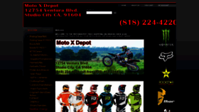 What Motoxdepot.com website looked like in 2019 (4 years ago)