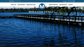 What Minahandds.com website looked like in 2019 (4 years ago)