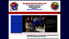 What Manna.us website looked like in 2019 (4 years ago)
