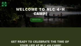 What My4hcamponline.com website looked like in 2019 (4 years ago)