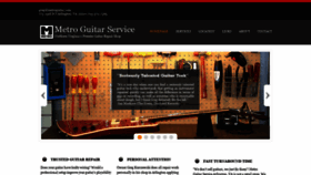What Metroguitar.com website looked like in 2019 (4 years ago)