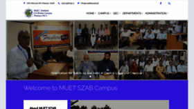 What Muetkhp.edu.pk website looked like in 2019 (4 years ago)