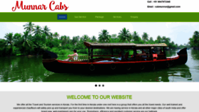 What Munnarcabs.com website looked like in 2019 (4 years ago)