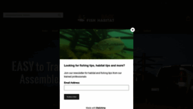 What Mossbackfishhabitat.com website looked like in 2019 (4 years ago)