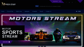 What Motorsstream.com website looked like in 2019 (4 years ago)