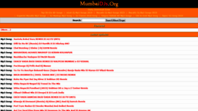 What Mumbaidjs.org website looked like in 2019 (4 years ago)