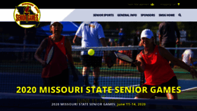 What Moseniorgames.org website looked like in 2019 (4 years ago)