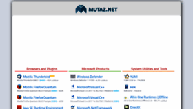 What Mutaz.pro website looked like in 2019 (4 years ago)
