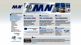 What Mn-metall.de website looked like in 2019 (4 years ago)