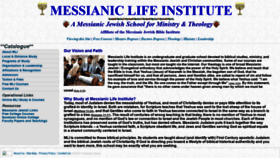 What Messianiclife.org website looked like in 2019 (4 years ago)
