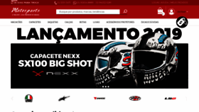 What Motosports.com.br website looked like in 2019 (4 years ago)