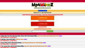 What Mp4moviez.us website looked like in 2019 (4 years ago)