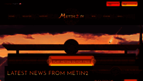 What Metin2sg.com website looked like in 2019 (4 years ago)