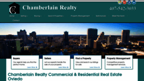 What Mychamberlainrealty.com website looked like in 2019 (4 years ago)