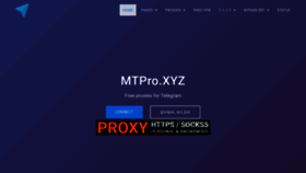 What Mtpro.xyz website looked like in 2019 (4 years ago)