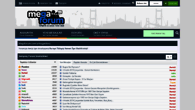 What Megaforum.com website looked like in 2019 (4 years ago)