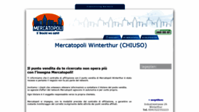 What Mercatopoli.ch website looked like in 2019 (4 years ago)