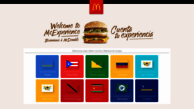What Mcdexperience.com website looked like in 2019 (4 years ago)