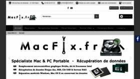 What Macfix.fr website looked like in 2019 (4 years ago)
