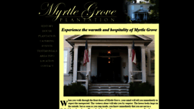What Myrtlegroveplantation.com website looked like in 2019 (4 years ago)