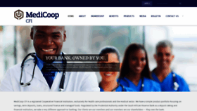 What Medi.coop website looked like in 2019 (4 years ago)
