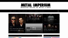 What Metalimperium.com website looked like in 2019 (4 years ago)