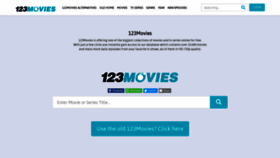 What My123movies.org website looked like in 2019 (5 years ago)