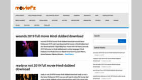What Moviefz.com website looked like in 2019 (4 years ago)