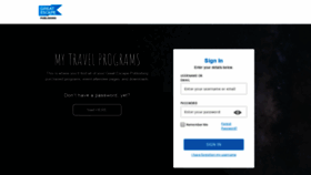 What Mytravelprograms.com website looked like in 2019 (4 years ago)