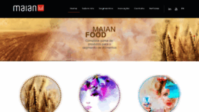 What Maian.com.br website looked like in 2019 (4 years ago)