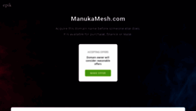 What Manukamesh.com website looked like in 2019 (4 years ago)