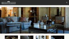 What Mathisoninteriors.com website looked like in 2019 (4 years ago)
