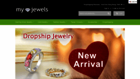 What My-jewels.com website looked like in 2019 (4 years ago)
