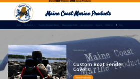 What Mecoastmarine.com website looked like in 2019 (4 years ago)