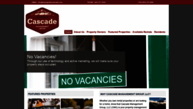 What Managedbycascade.com website looked like in 2019 (4 years ago)