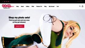 What Momokun.co website looked like in 2019 (6 years ago)