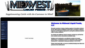 What Midwestliquidfeeds.com website looked like in 2019 (4 years ago)