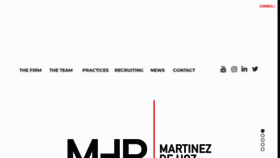 What Mhrlegal.com website looked like in 2019 (4 years ago)